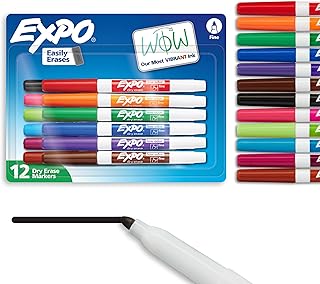 EXPO Fine Tip Dry Erase Markers