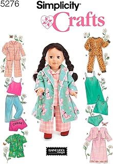 18'' Baby Doll Pajamas Pattern