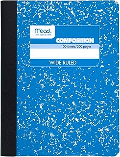 Mead Wide Ruled Composition Notebook