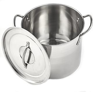 IMUSA 20-Quart Steel Stock Pot