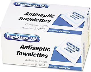 PhysiciansCare Antiseptic Towelettes 25-Pack