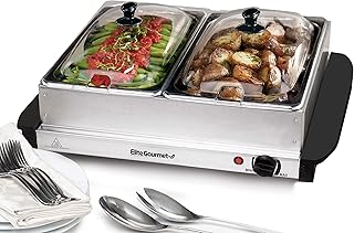 Elite Gourmet Dual Buffet Server
