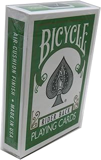 Bicycle Green Back Magic Cards