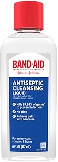 Band-Aid Hurt Free Antiseptic Wash, Assorted, 6 Fl Oz