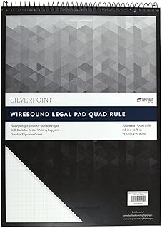 Silverpoint Quadrille Rule Pad