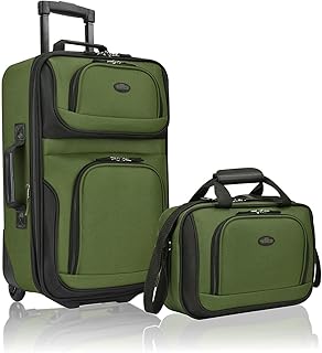 Rio 2-Wheel Green Carry-on