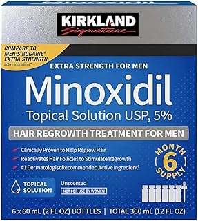 Kirkland 5% Minoxidil Hair Treatment