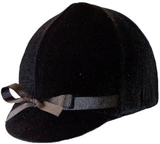 Velvet Equestrian Helmet Cover