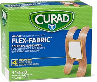 CURAD Knuckle Flex-Fabric Bandages