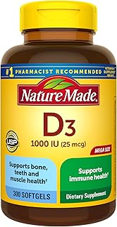 Nature Made Vitamin D3 Softgels