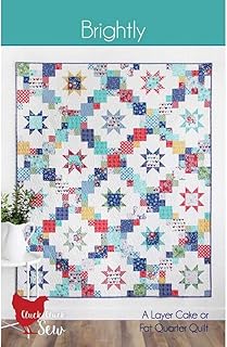 Brightly Pattern Quilt Sewing