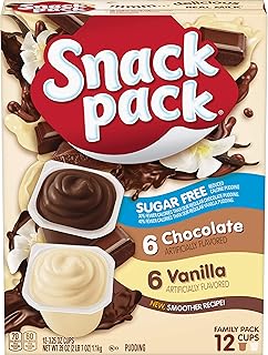 Zero Sugar Pudding Snack Pack