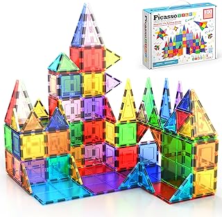 PicassoTiles 100-Piece Magnetic Playboard