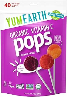 YumEarth Organic Vitamin C Lollipops