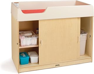 Jonti-Craft Baby Changing Table Diaper Storage with Pad 5114JC