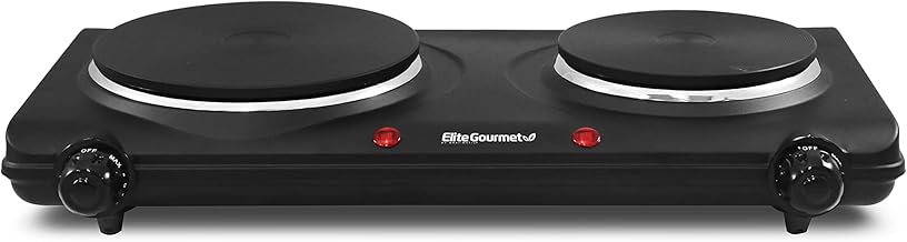 Elite Gourmet Double Burner