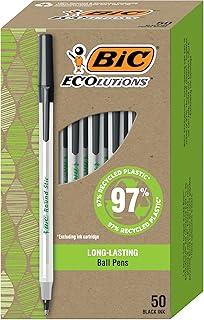 BIC Ecolutions Recycled Ballpoint Pens