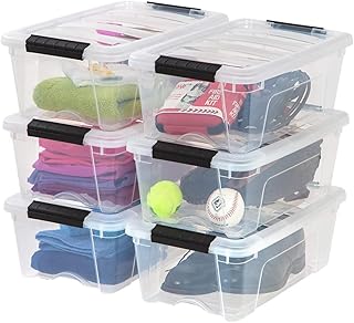 IRIS USA Stackable Storage Bins