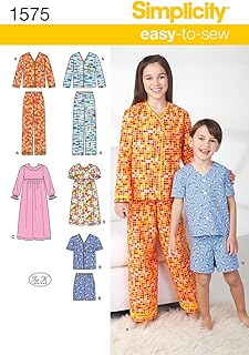 Simplicity Easy Sew Pajama Pattern