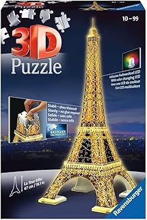 Ravensburger 3D Eiffel Night Puzzle