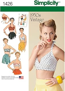 Vintage 1950's Bra Sewing Pattern
