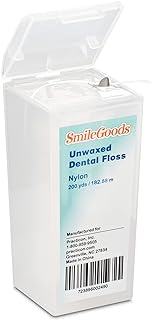 Practicon 200-Yard Unwaxed Dental Floss