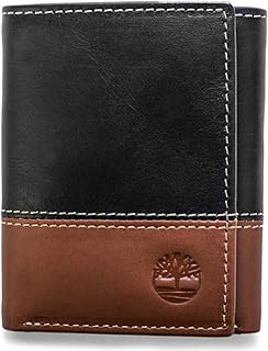 Timberland Men's Trifold Leather Wallet