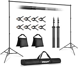 EMART Adjustable Backdrop Stand Kit