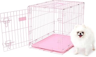 Carlson Small Pink Dog Crate