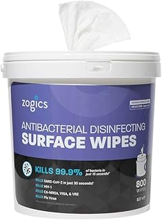 Zogics EPA-Registered Wipes