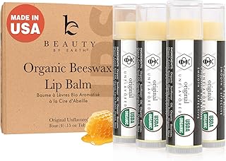 Organic Unflavored Lip Balm Pack