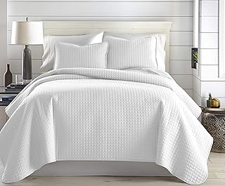 Southshore White King Quilt Set