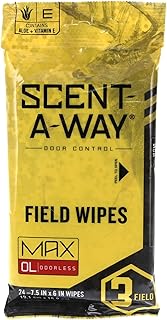 Scent-A-Way MAX Field Wipes