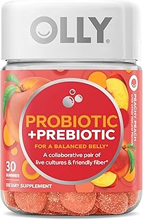 OLLY Probiotic Peach Gummies