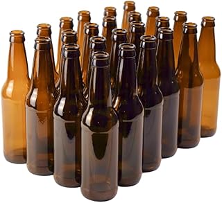 FastRack Amber Glass Beer Bottles