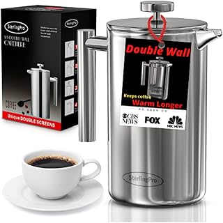 Large Double-Walled French Press