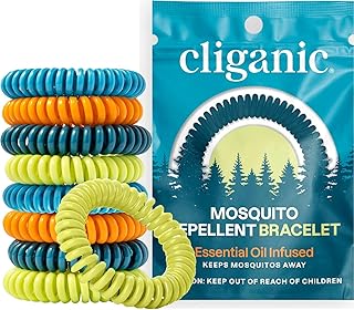 Cliganic Natural Mosquito Repellent Bands