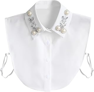 Joyci Diamond Pearl False Collar