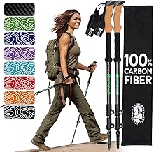 Carbon Fiber Collapsible Hiking Poles