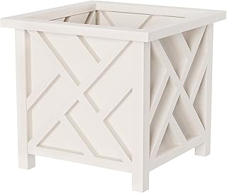 Pure Garden Lattice Outdoor Planter