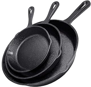 Cast Iron Skillet Trio