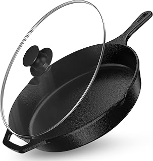 Utopia 12-Inch Cast Iron Skillet