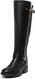 Dream Pairs Chunky Biker Boots