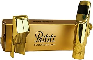 Paititi Gold Plated Alto Saxophone Mouthpiece