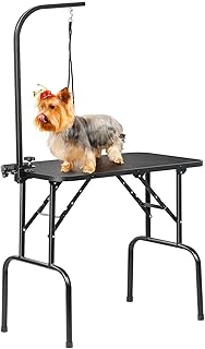 Yaheetech Adjustable Dog Grooming Table