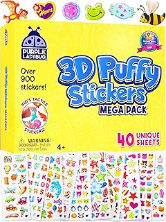 Ladybug 3D Puffy Stickers