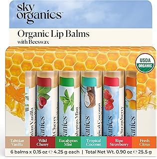 Sky Organics Lip Balm Pack
