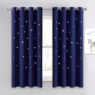 NICETOWN Kids Star Blackout Curtains