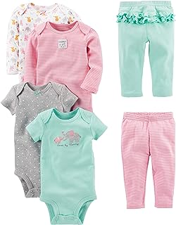 Carter's 6-Piece Baby Bodysuits Set