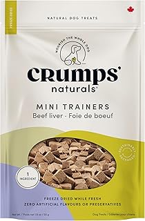 Freeze-Dried Beef Liver Mini Trainers 1.8 oz